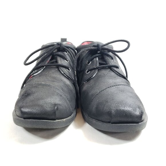 BOBS Womens Size 11 Black Ankle Lace-Up Casual Shoes - Picture 7 of 9